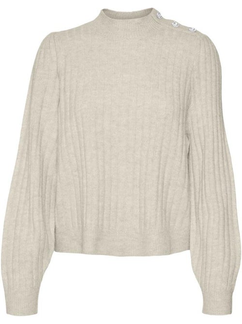 Camisola Bege Vero Moda Melya para Mulher - Kiabi
