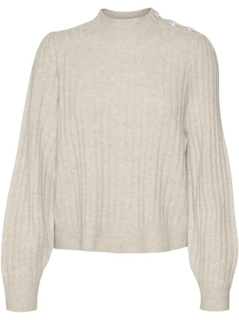 Camisola Bege Vero Moda Melya para Mulher Bege - Kiabi