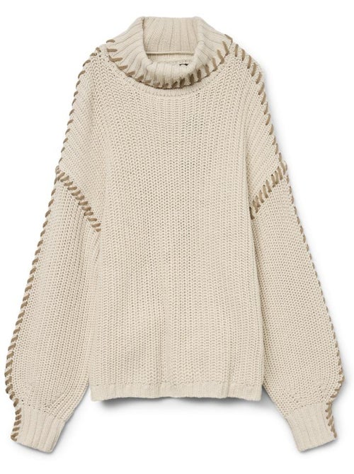 Camisola Bege Vero Moda Newcream para Mulher - Kiabi