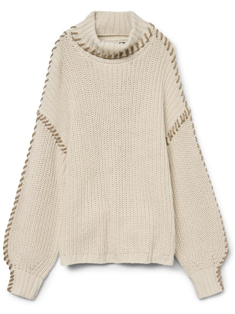 Camisola Bege Vero Moda Newcream para Mulher Bege - Kiabi