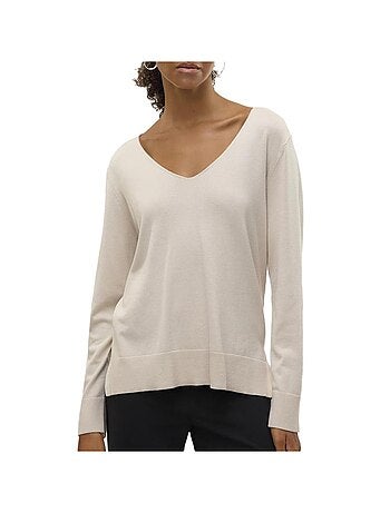 Camisola Bege Vero Moda Silje para Mulher