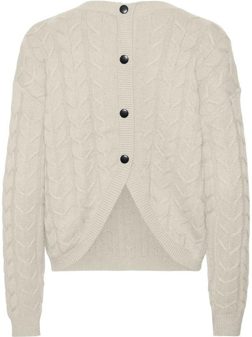 Camisola Bege Vero Moda Tilda para Mulher - Kiabi Camisola Bege Vero Moda Tilda para Mulher - Kiabi