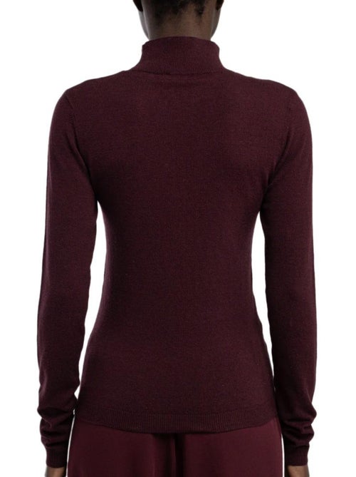 Camisola Bordeaux Teddy Smith Connie para Mulher - Kiabi
