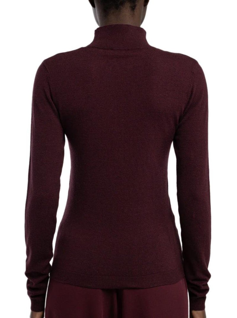 Camisola Bordeaux Teddy Smith Connie para Mulher Bordô - Kiabi