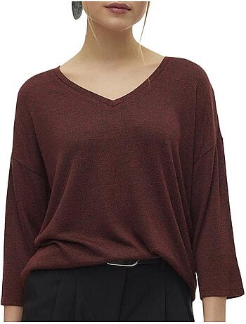 Camisola Cinzenta de Mulher Vero Moda Brianna 3/4