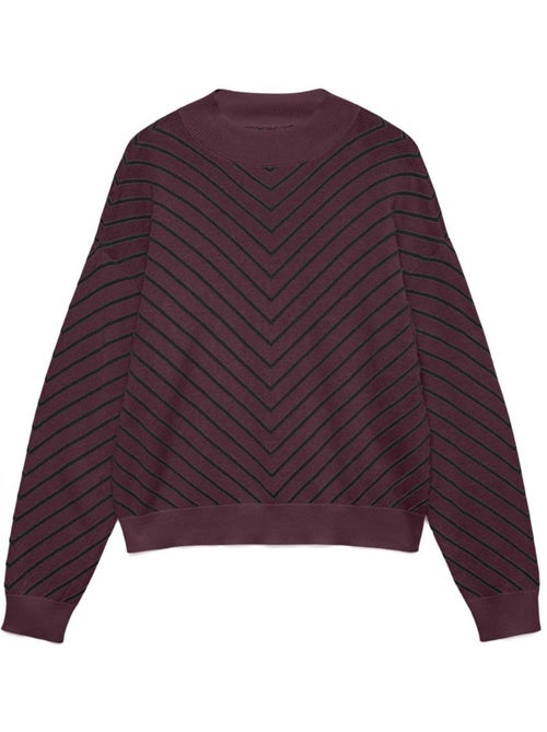 Camisola Bordeaux Vero Moda Capricorn para Mulher - Kiabi