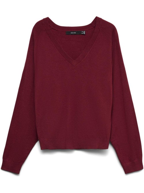 Camisola bordeaux vero moda holly karis para mulher - Kiabi Camisola bordeaux vero moda holly karis para mulher - Kiabi
