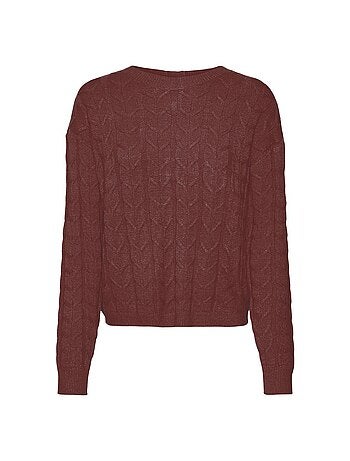 Camisola Bordeaux Vero Moda Tilda para Mulher
