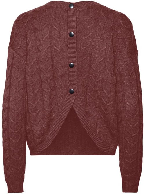 Camisola Bordeaux Vero Moda Tilda para Mulher - Kiabi