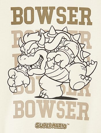 Camisola 'Bowser' 'Nintendo' - coleção fácil de vestir