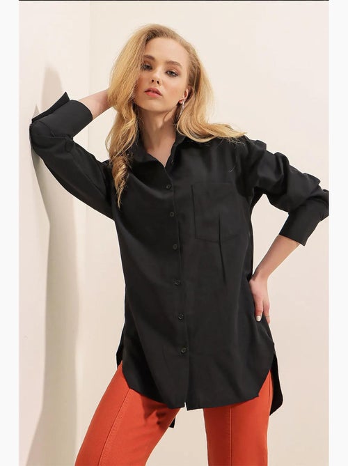 Camisola boyfriend com botões nas costas bdart - Kiabi