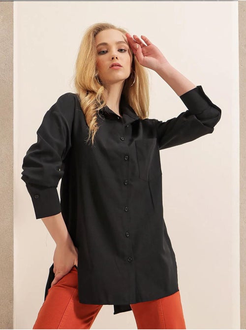 Camisola boyfriend com botões nas costas bdart - Kiabi