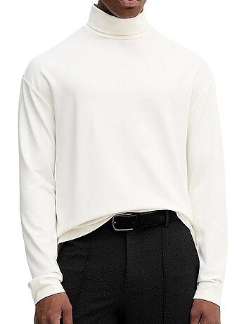 Camisola Branca de Homem Calvin Klein Jeans Compressão