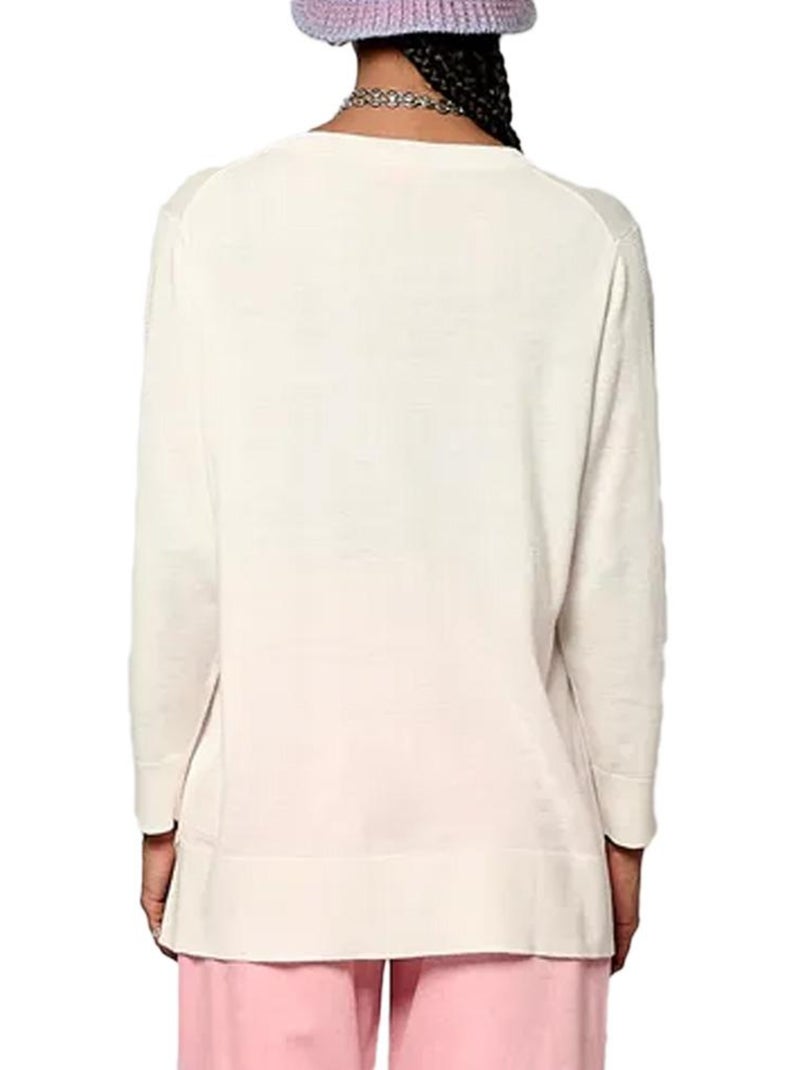 Camisola Branca Kaporal Voyou para Mulher Branco - Kiabi