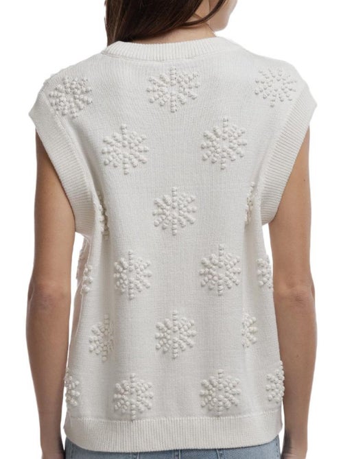 Camisola Branca Sem Mangas Teddy Smith Eva para Mulher - Kiabi Camisola Branca Sem Mangas Teddy Smith Eva para Mulher - Kiabi