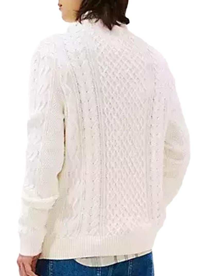 Camisola Branca Tommy Hilfiger para Homem DM0DM22101 Branco - Kiabi