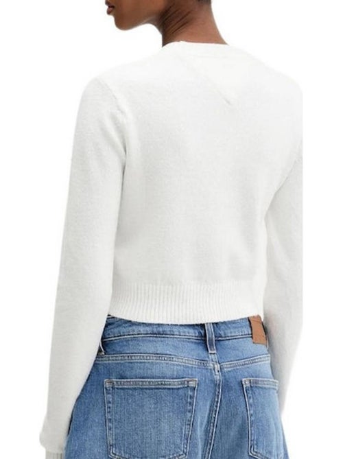 Camisola Branca Tommy Hilfiger Tjw Sparkle Flag para Mulher - Kiabi
