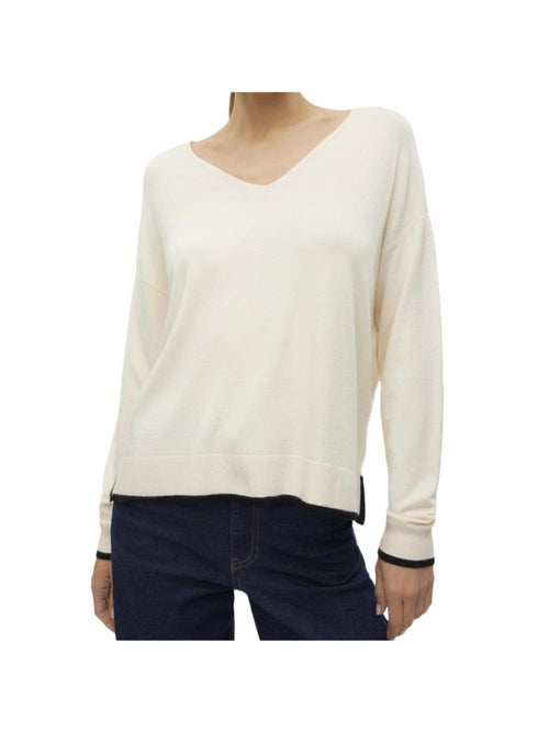 Camisola Branca Vero Moda Breeze para Mulher - Kiabi