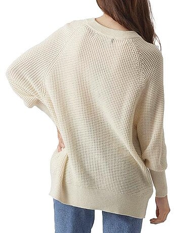 Camisola Branca Vero Moda Leanna para Mulher