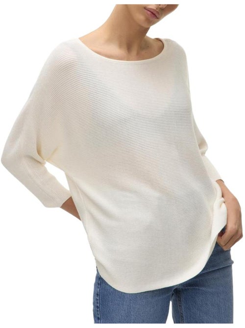 Camisola Branca Vero Moda Nora para Mulher - Kiabi