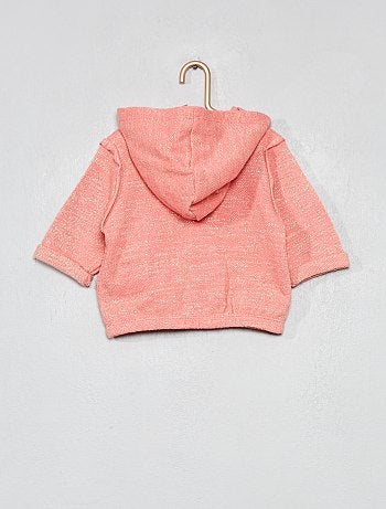 Camisola brilhante com capuz - Kiabi