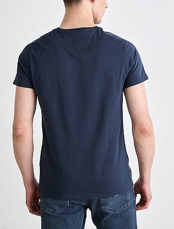 T-shirt verde claro tommy hilfiger tjm xslim para homem