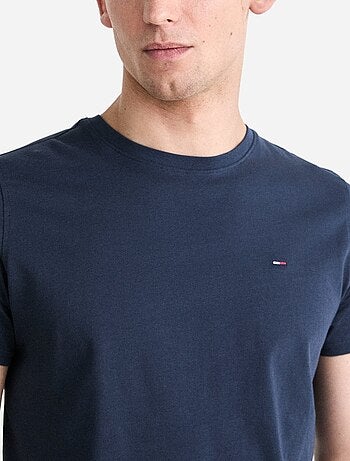 T-shirt verde claro tommy hilfiger tjm xslim para homem