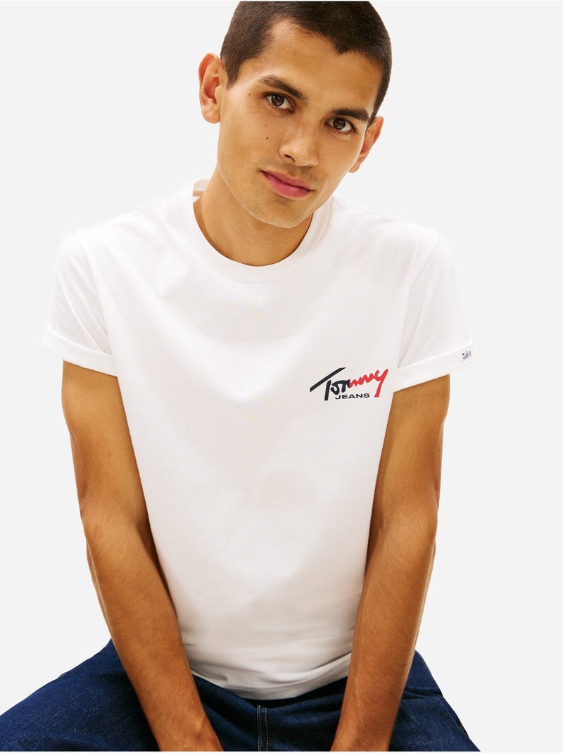 Camisola calçar - Tommy jeans Ecru - Kiabi