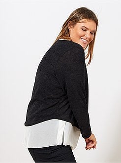 Camisola camisa 2 em 1 - Kiabi