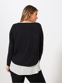 Camisola camisa 2 em 1 - Kiabi