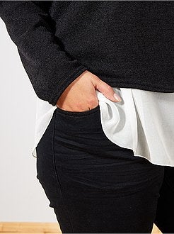 Camisola camisa 2 em 1 - Kiabi