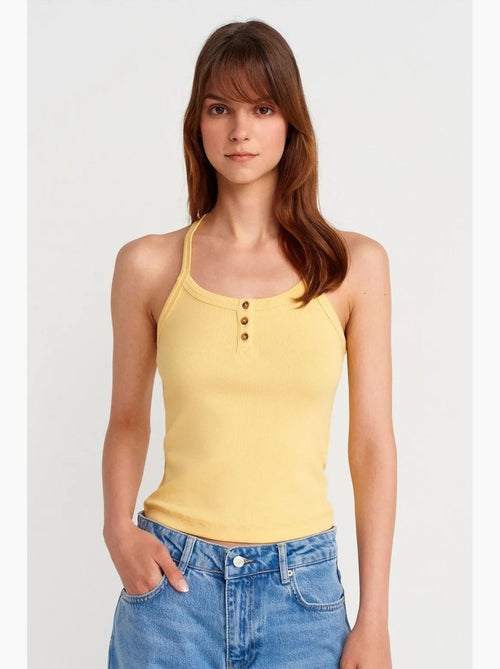 Camisola canelada dilvin - Kiabi Camisola canelada dilvin - Kiabi