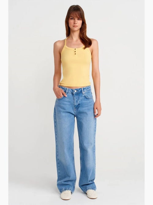 Camisola canelada dilvin - Kiabi Camisola canelada dilvin - Kiabi