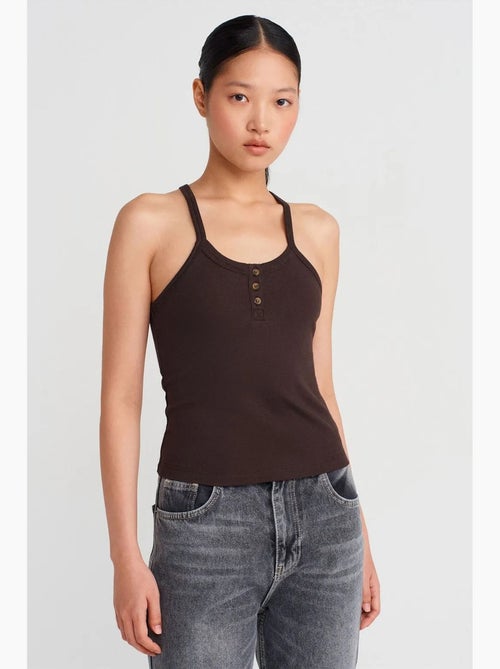 Camisola canelada dilvin - Kiabi Camisola canelada dilvin - Kiabi