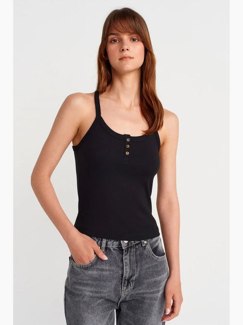 Camisola canelada dilvin - Kiabi Camisola canelada dilvin - Kiabi