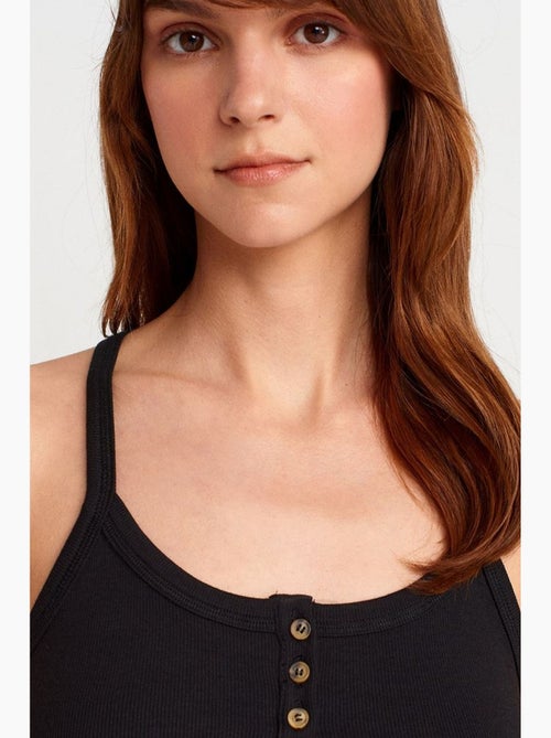 Camisola canelada dilvin - Kiabi Camisola canelada dilvin - Kiabi