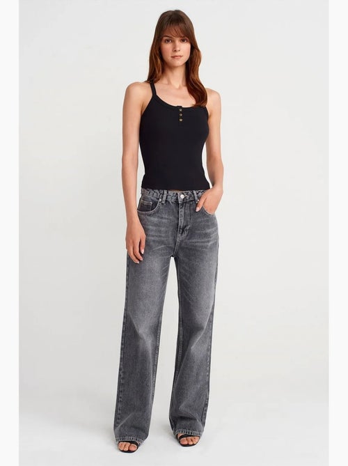 Camisola canelada dilvin - Kiabi Camisola canelada dilvin - Kiabi