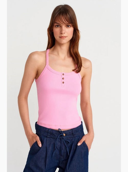 Camisola canelada dilvin - Kiabi Camisola canelada dilvin - Kiabi