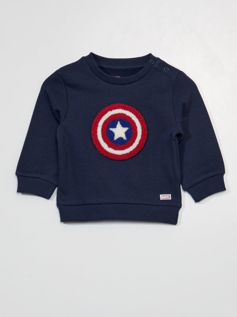Camisola 'Capitão América' 'Marvel' AZUL - Kiabi