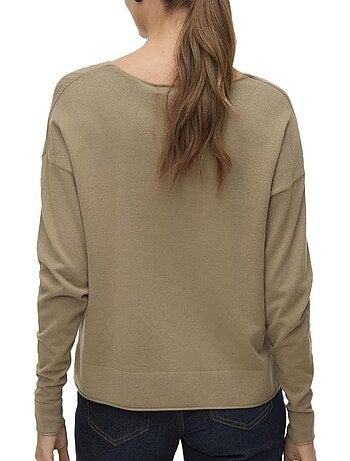 Camisola Castanha Vero Moda Breezess para Mulher