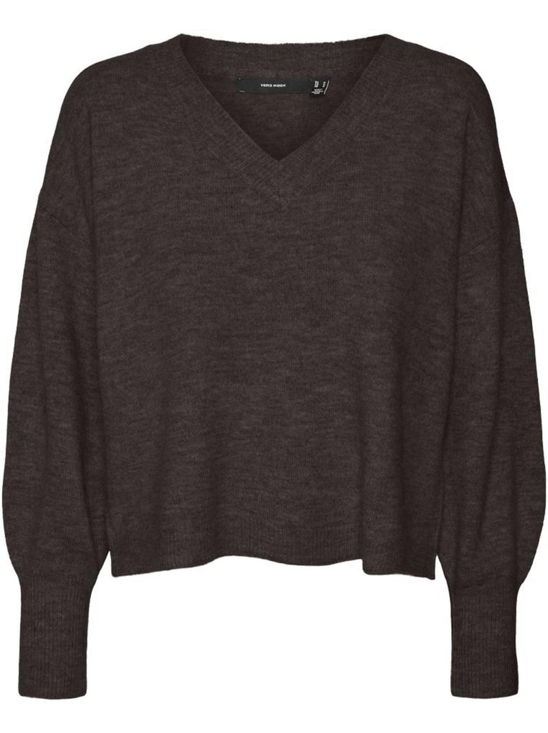 Camisola castanha vero moda jupiter para mulher Castanho-capuccino - Kiabi