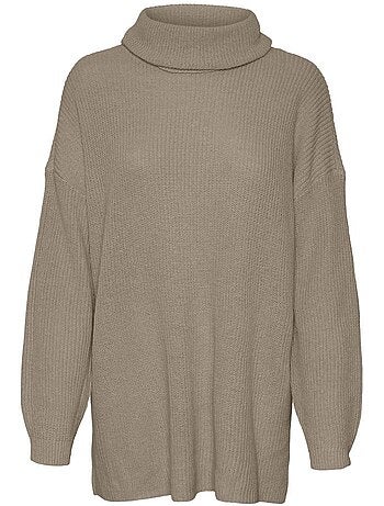 Camisola verde vero moda mzia para mulher