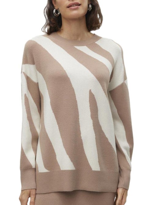 Camisola Castanha Vero Moda Nancy para Mulher - Kiabi