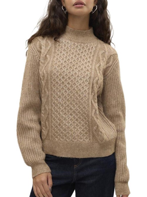 Camisola Castanha Vero Moda Universe para Mulher - Kiabi