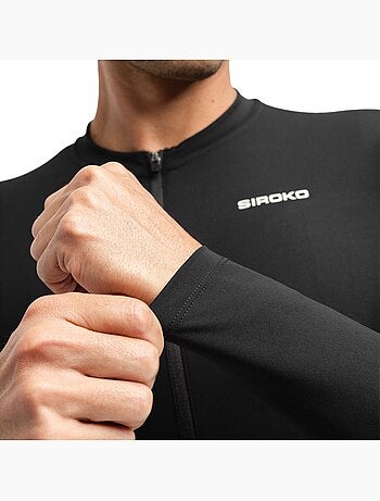 Camisola ciclismo gravel manga comprida homem