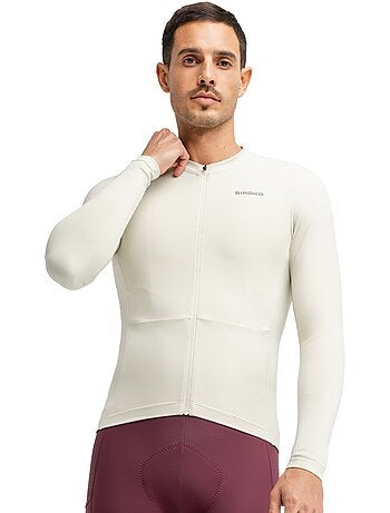 Camisola ciclismo gravel manga comprida homem