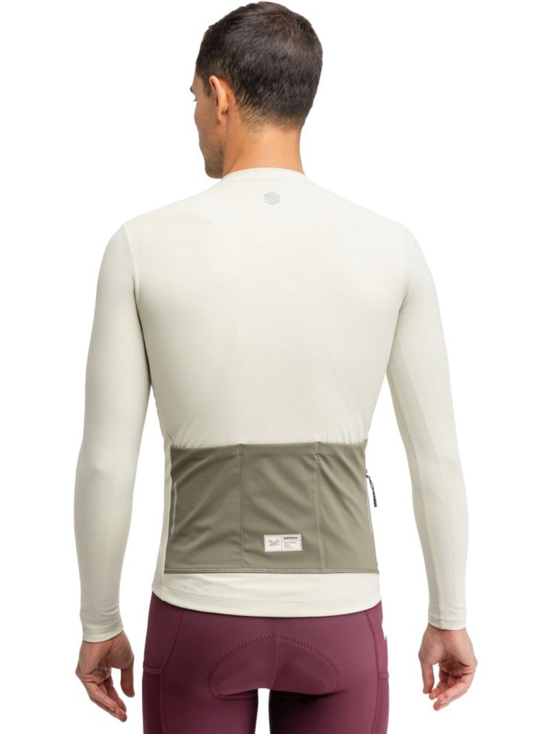 Camisola ciclismo gravel manga comprida homem Verde - Kiabi