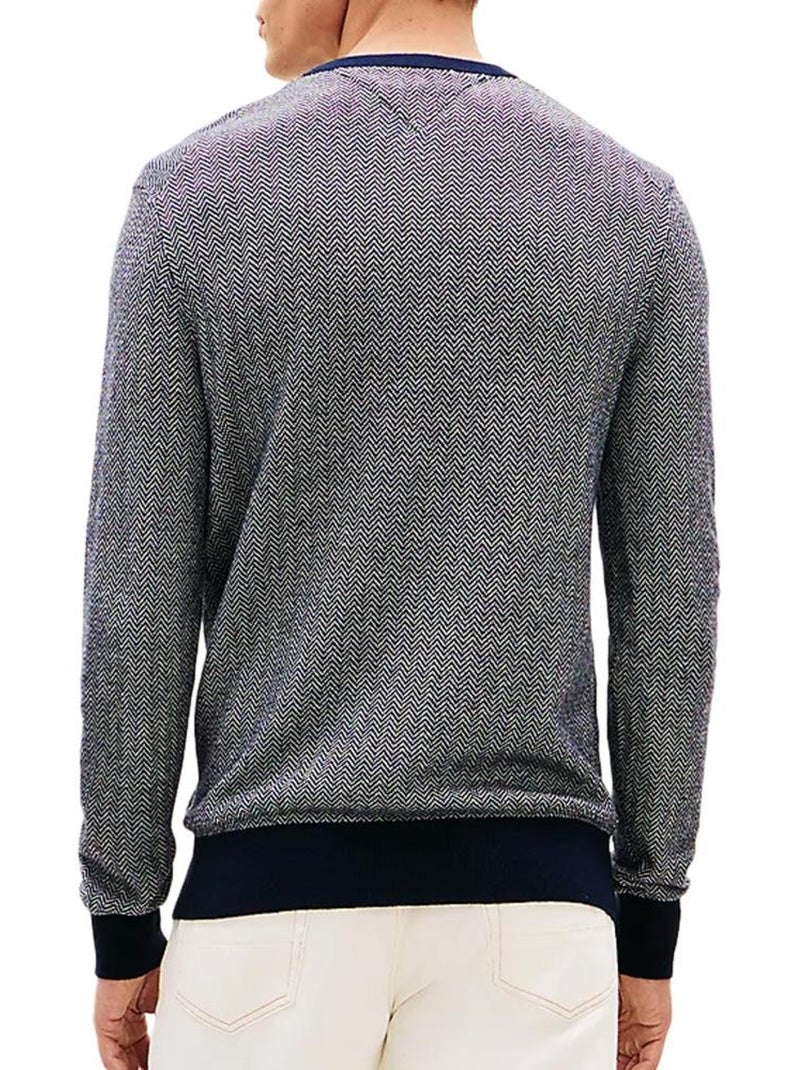Camisola Cinzenta Clara de Homem Tommy Hilfiger Pima Cinza-prateado - Kiabi