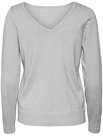 Camisola preta de mulher vero moda happyglitter