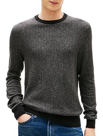 Camisola Cinzenta de Homem Tommy Hilfiger Pima